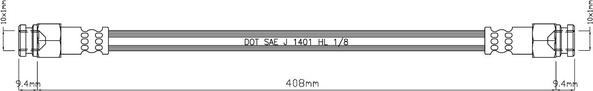 Motaquip VBH1034 - Flessibile del freno autozon.pro