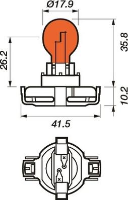 Motaquip VBU12190 - Lampadina, Indicatore direzione autozon.pro