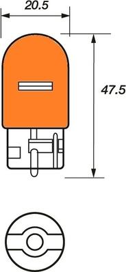 Motaquip VBU87 - Lampadina, Indicatore direzione autozon.pro