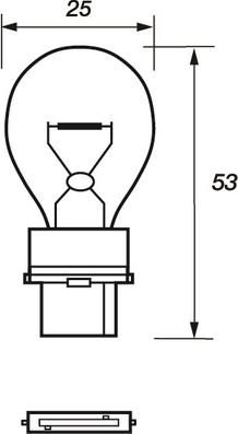 Motaquip VBU3156 - Lampadina, Indicatore direzione autozon.pro