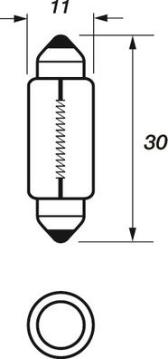 Motaquip VBU269 - Lampadina, Luce abitacolo autozon.pro