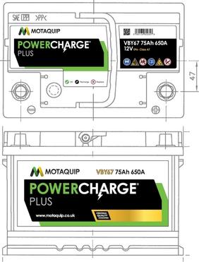 Motaquip VBY67 - Batteria avviamento autozon.pro