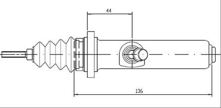 Motaquip VCM105 - Cilindro trasmettitore, Frizione autozon.pro