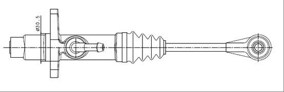 Motaquip VCM121 - Cilindro trasmettitore, Frizione autozon.pro