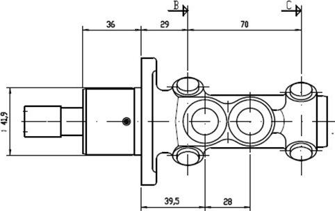 Motaquip VMC129 - Cilindro maestro del freno autozon.pro