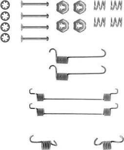 Motaquip VMK654 - Kit accessori, Ganasce freno autozon.pro