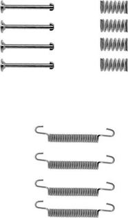 Motaquip VMK655 - Kit accessori, Ganasce freno autozon.pro