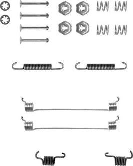 Motaquip VMK623 - Kit accessori, Ganasce freno autozon.pro