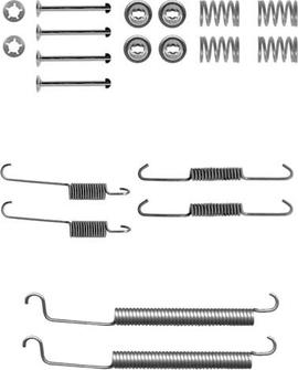 Motaquip VMK801 - Kit accessori, Ganasce freno autozon.pro