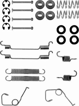 Motaquip VMK756 - Kit accessori, Ganasce freno autozon.pro