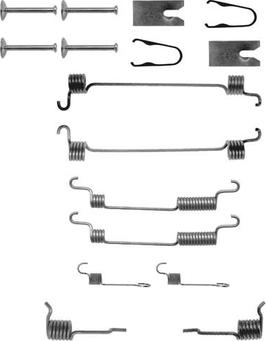 Motaquip VMK764 - Kit accessori, Ganasce freno autozon.pro