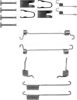 Motaquip VMK776 - Kit accessori, Ganasce freno autozon.pro