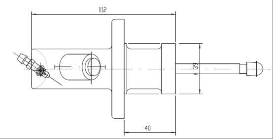 Motaquip VSC104 - Cilindro secondario, Frizione autozon.pro