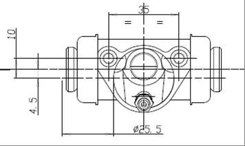 Motaquip VWC640 - Cilindretto freno autozon.pro