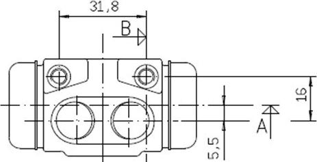 Motaquip VWC820 - Cilindretto freno autozon.pro