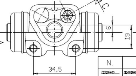 Motaquip VWC797 - Cilindretto freno autozon.pro