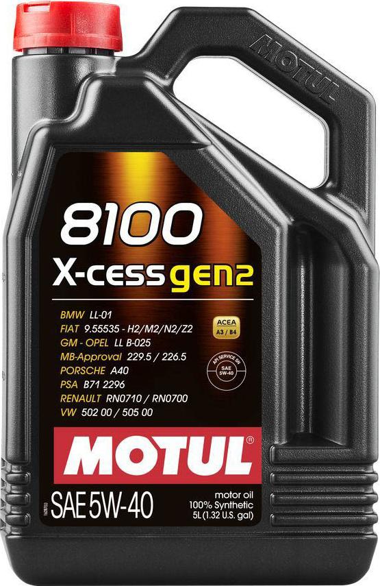 Motul 8100 x-cess 5W-40 - Olio motore autozon.pro