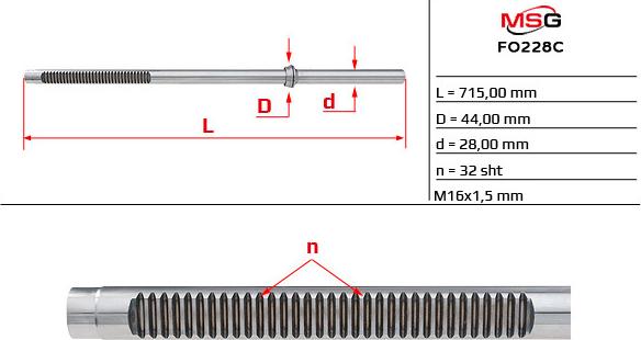 MSG FO 228 C - Scatola guida autozon.pro