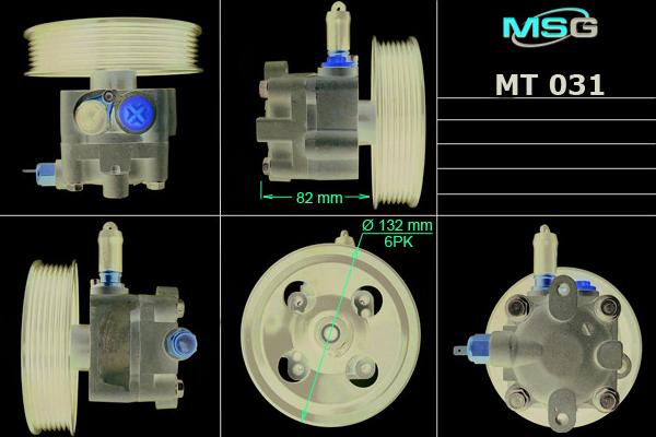 MSG MT 031 - Pompa idraulica, Sterzo autozon.pro