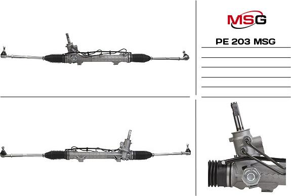 MSG PE 203 - Scatola guida autozon.pro