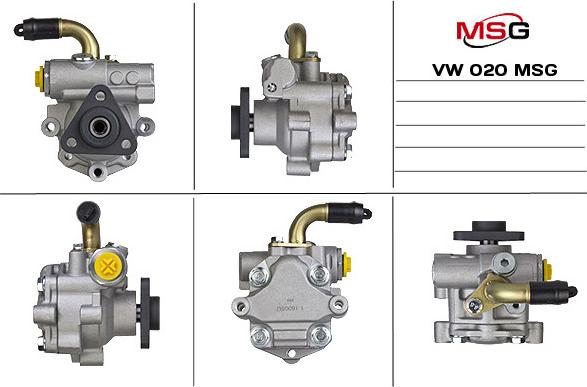 MSG VW 020 - Pompa idraulica, Sterzo autozon.pro