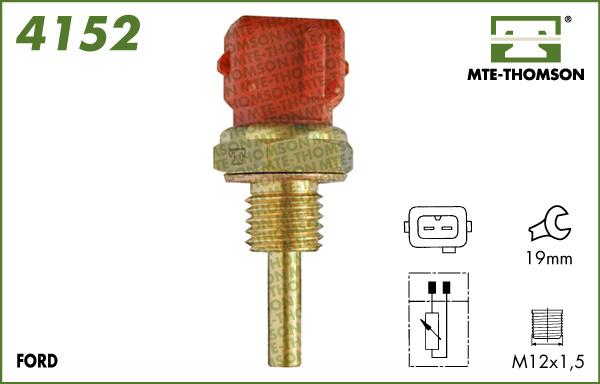 MTE-Thomson 4152 - Sensore, Temperatura refrigerante autozon.pro