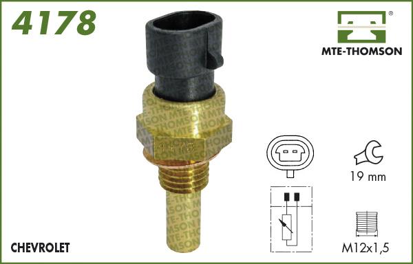 MTE-Thomson 4178 - Sensore, Temperatura refrigerante autozon.pro