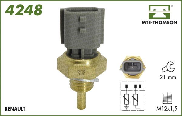 MTE-Thomson 4248 - Sensore, Temperatura refrigerante autozon.pro