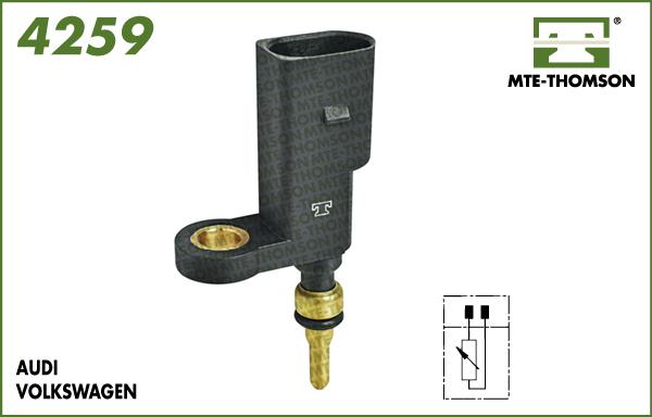 MTE-Thomson 4259 - Sensore, Temperatura refrigerante autozon.pro