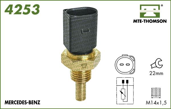 MTE-Thomson 4253 - Sensore, Temperatura refrigerante autozon.pro