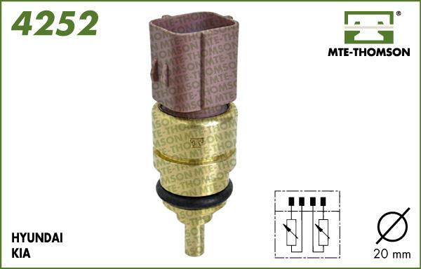 MTE-Thomson 4252 - Sensore, Temperatura refrigerante autozon.pro