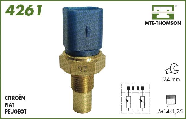 MTE-Thomson 4261 - Sensore, Temperatura refrigerante autozon.pro