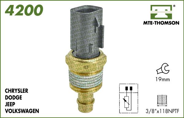 MTE-Thomson 4200 - Sensore, Temperatura refrigerante autozon.pro