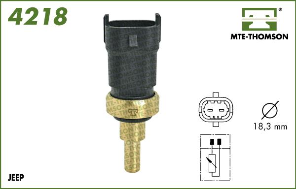 MTE-Thomson 4218 - Sensore, Temperatura refrigerante autozon.pro