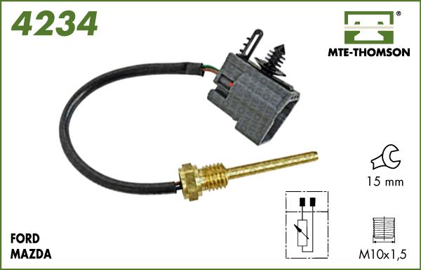 MTE-Thomson 4234 - Sensore, Temperatura refrigerante autozon.pro