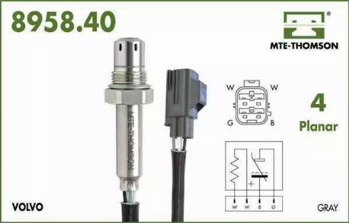 MTE-Thomson 8958.40.088 - Sonda lambda autozon.pro