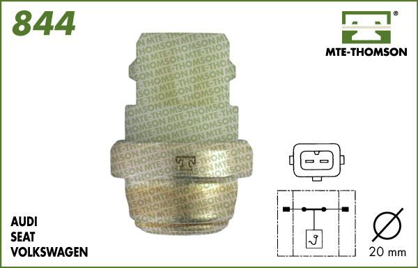 MTE-Thomson 844.120 - Termocontatto, Ventola radiatore autozon.pro