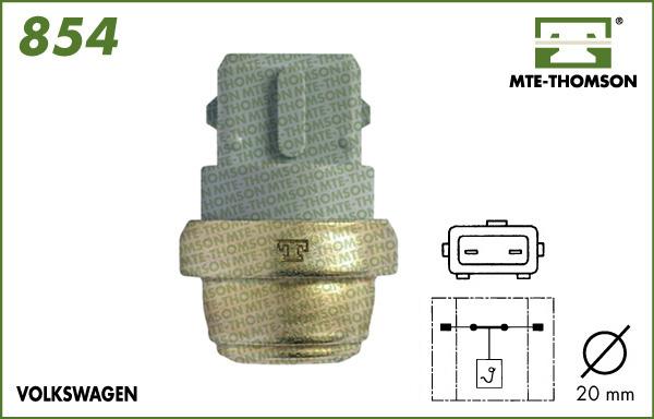 MTE-Thomson 854.40 - Termocontatto, Ventola radiatore autozon.pro