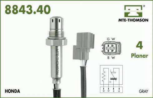 MTE-Thomson 8843.40.047 - Sonda lambda autozon.pro