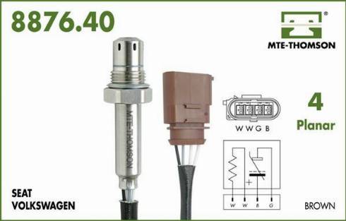 MTE-Thomson 8875.40.030 - Sonda lambda autozon.pro