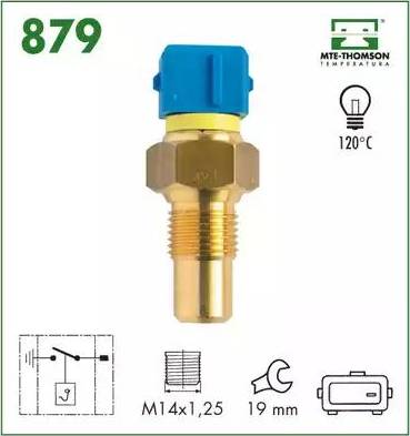 MTE-Thomson 879 - Sensore, Temperatura refrigerante autozon.pro