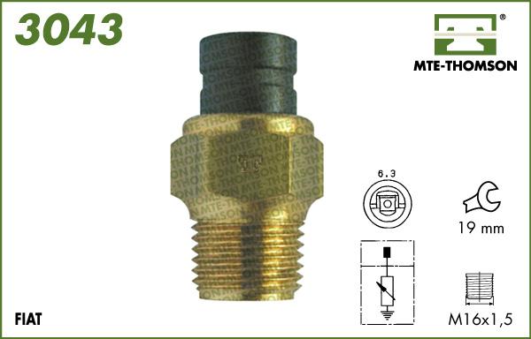 MTE-Thomson 3043 - Sensore, Temperatura refrigerante autozon.pro