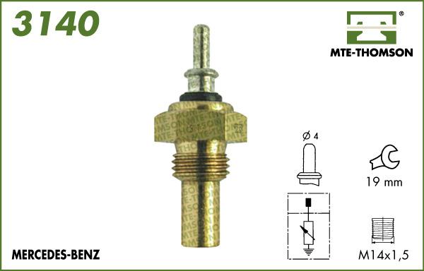 MTE-Thomson 3140 - Sensore, Temperatura refrigerante autozon.pro