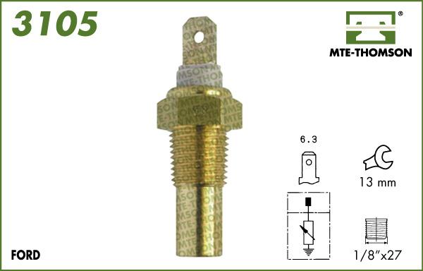 MTE-Thomson 3105 - Sensore, Temperatura refrigerante autozon.pro