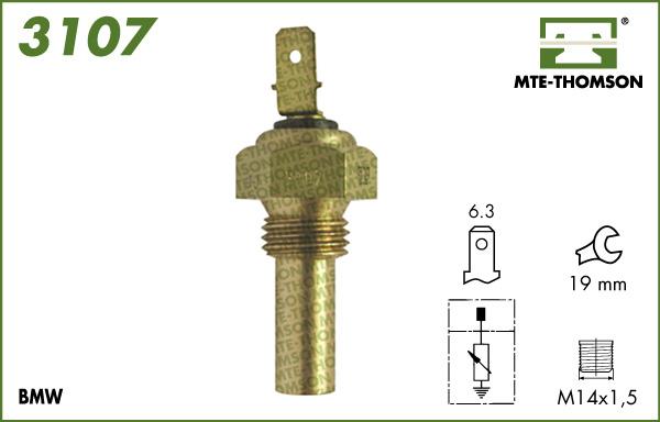 MTE-Thomson 3107 - Sensore, Temperatura refrigerante autozon.pro