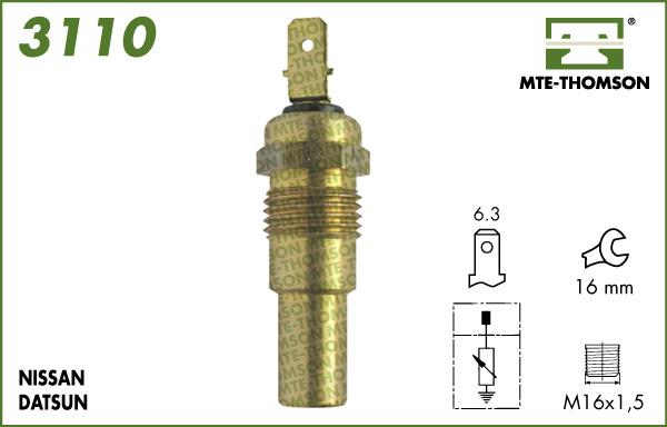 MTE-Thomson 3110 - Sensore, Temperatura refrigerante autozon.pro