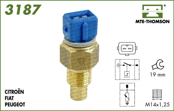 MTE-Thomson 3187 - Sensore, Temperatura refrigerante autozon.pro