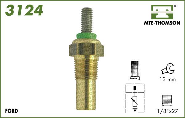 MTE-Thomson 3124 - Sensore, Temperatura refrigerante autozon.pro