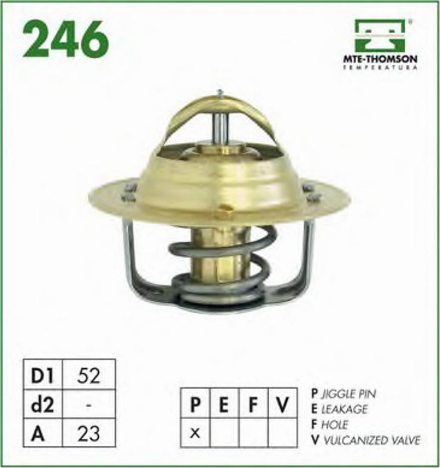 MTE-Thomson 246.88 - Termostato, Refrigerante autozon.pro