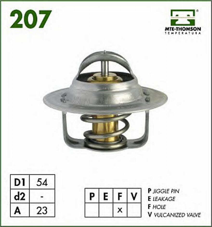 MTE-Thomson 207.87 - Termostato, Refrigerante autozon.pro